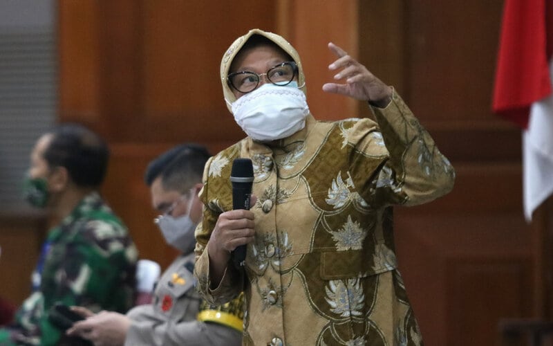 Menteri Sosial Tri Rismaharini - Antara/Didik Suhartono\n