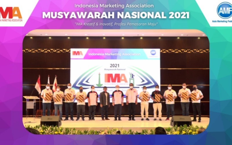 Musyawarah Nasional Indonesia Marketing Association (IMA) 2021. - Istimewa