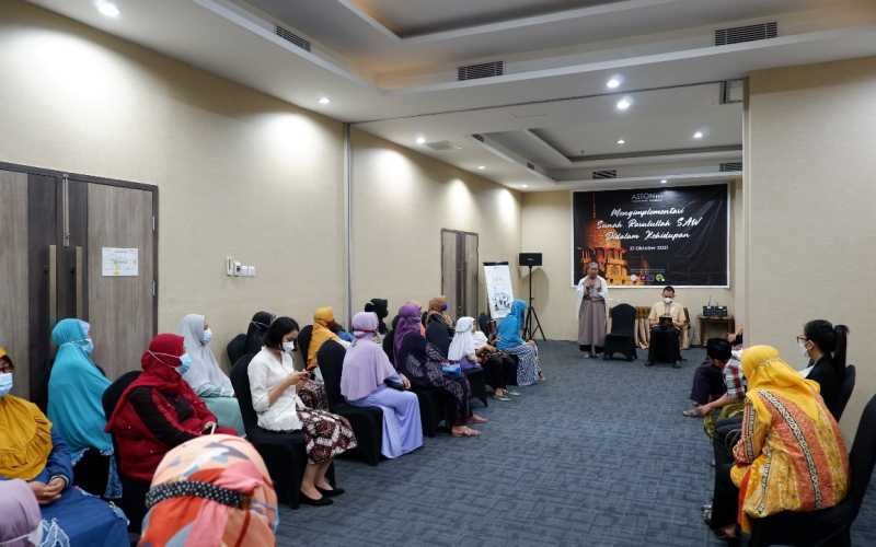 Suasana acara peringatan Maulid Nabi Muhammad SAW di Aston Inn Pandanaran, Kamis (21/10 - 2021) / Istimewa