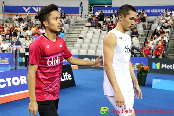 Anthony Ginting dan Jonatan Christie - Badminton Indonesia