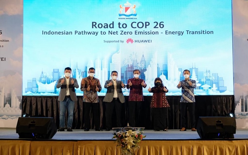 KADIN Indonesia menggelar Road to COP26: Indonesian Pathway to Net Zero Emission-Energy Transition - KADIN Indonesia 