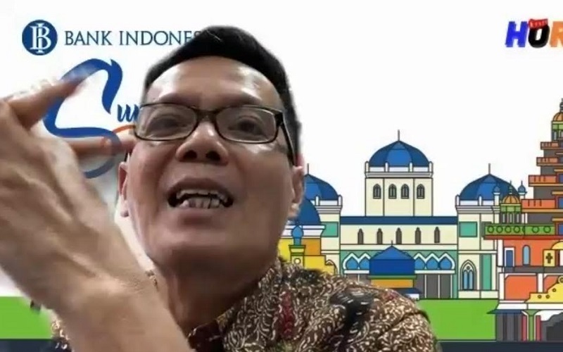 Kepala Perwakilan Wilayah Bank Indonesia Provinsi Sumatra Utara Soekorwardojo. - Bisnis/Nanda Fahriza Batubara
