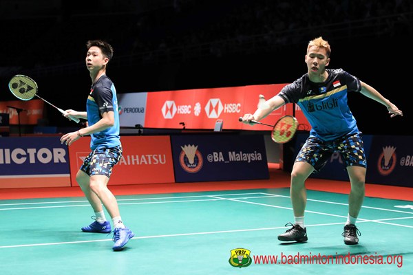 Kevin Sanjaya-Marcus Fernaldi Gideon - Badminton Indonesia