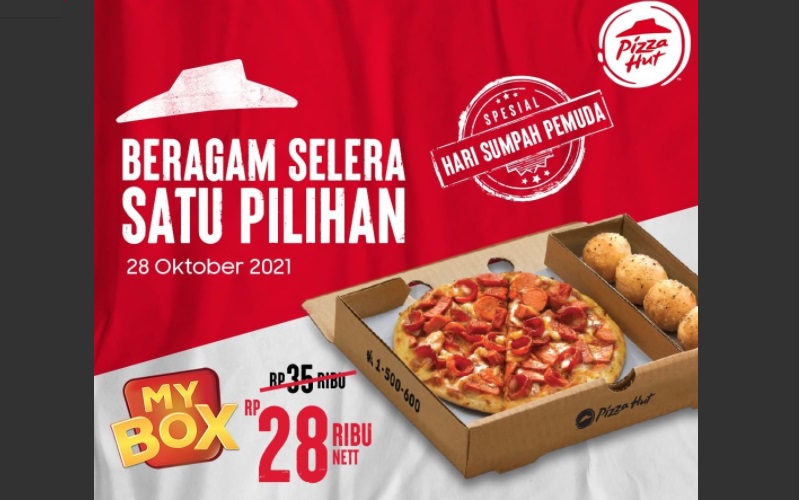 Promo Hari Sumpah Pemuda yang digelar oleh Pizza Hut - Pizza Hut Indonesia 