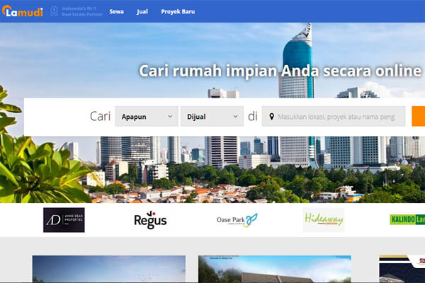 Portal jual beli properti online Lamudi