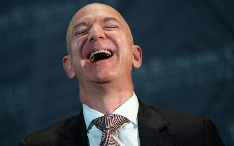 Jeff Bezos, CEO Amazon.  - Bloomberg