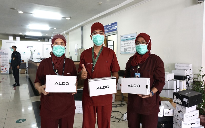 Bantuan Aldo untuk tenaga medis