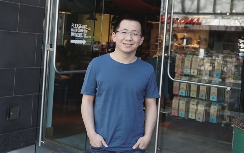 CEO ByteDance Ltd. sekaligus Founder TikTok Zhang Yimin  -  Istimewa