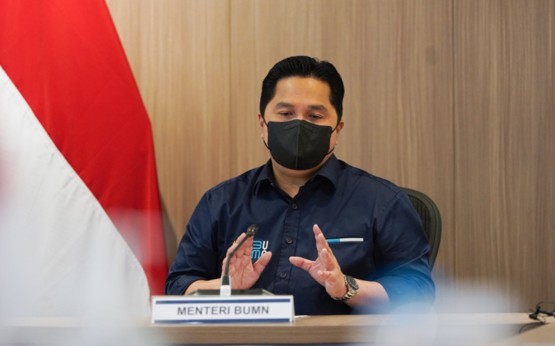 Penyelamatan Garuda Indonesia, Erick Thohir: Jangan Cinta Buta!