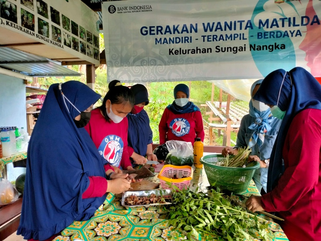 Bank Indonesia Balikpapan, Gelar Pelatihan Pembibitan dan Penanaman untuk Urban Farming dan Budidaya Hidroponik Wanita Matilda