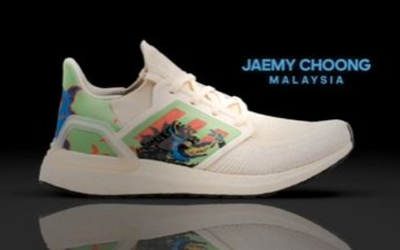 Tampilan sepatu baru Adidas dari koleksi 'Ultraboost City Pack' yang menuai kecaman karena klaim Wayang Kulit berasal dari Malaysia - Adidassg.