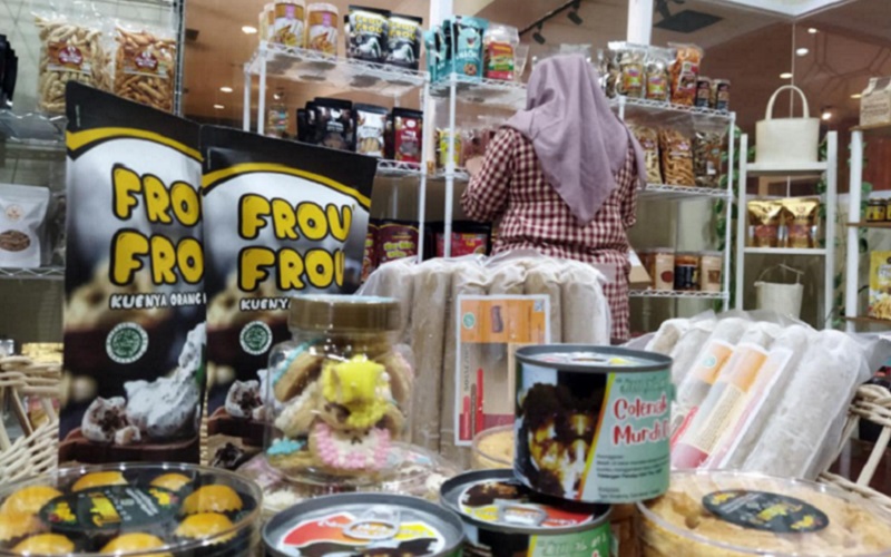 Produk UMKM yang ada di toko Blanjakeun, Bober Cafe Jl. L.L,R.E Martadinata No 123 Kota Bandung - Bisnis/Dea Andriyawan