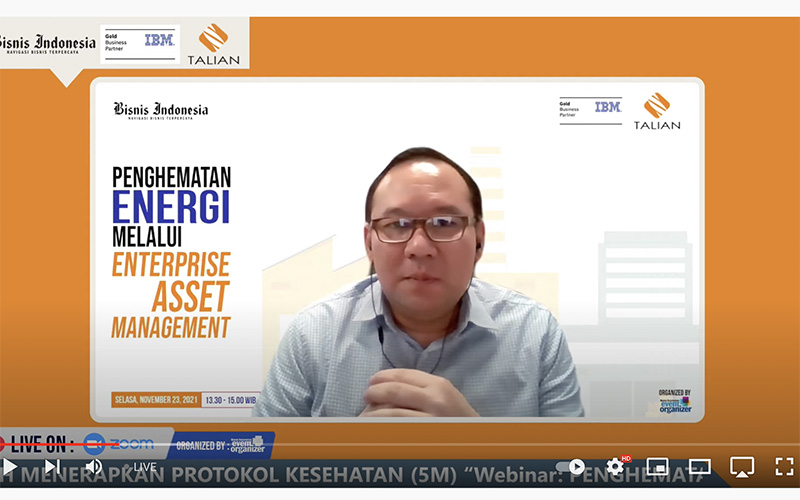 Country Manager Partner Ecosystem IBM Indonesia Novan Adian.  - Bisnis/Leo Dwi Jatmiko