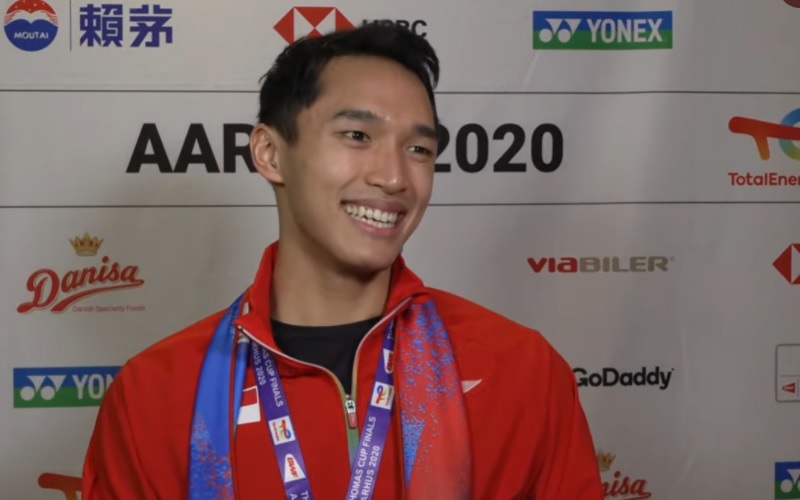 Atlet tunggal putra Indonesia Jonatan Christie  - Badminton Talk 