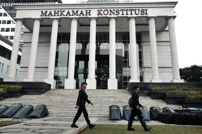 Gedung Mahkamah Konstitusi (MK). - Bisnis/Felix Jody Kinarwan
