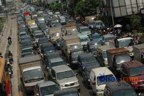 Ilustrasi kemacetan