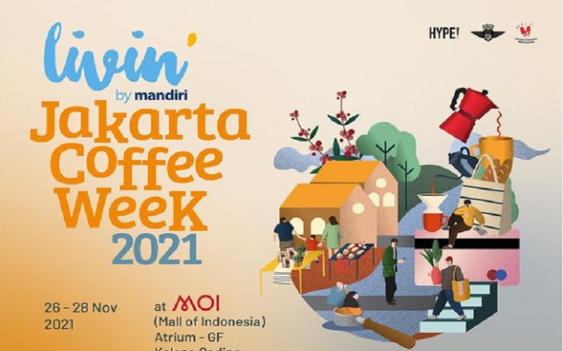 Tangkapan layar - Bank Mandiri menggelar Jakarta Coffee Week mulai 26 November hingga 28 November 2021. JIBI - Bisnis/Nancy Junita