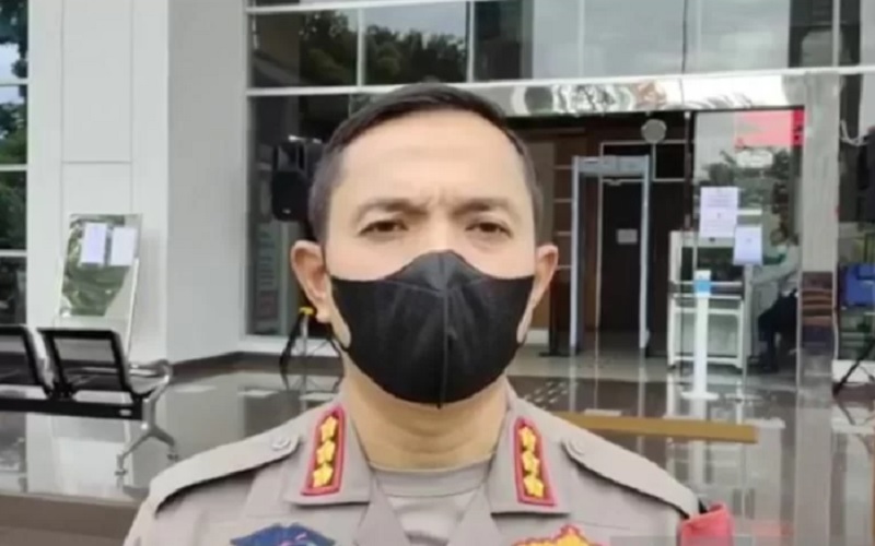 Kapolres Metro Jakarta Timur Kombes Pol Erwin Kurniawan ditemui di Pengadilan Negeri Jakarta Timur, Jakarta, Rabu (1/12/2021). - Antara