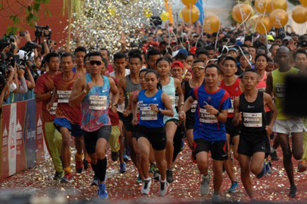 Borobudur Marathon 2018 - Antara/Anis Efizudin