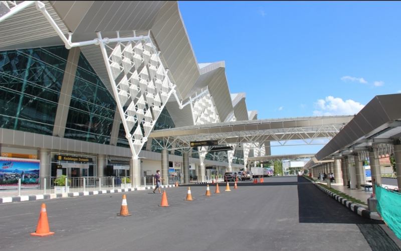 Bandara Sam Ratulangi di Manado, Sulawesi Utara.  - Dok. Angkasa Pura I 