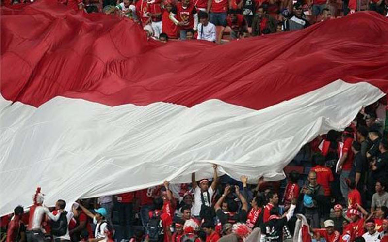 Suporter Timnas Indonesia. - FIFA.com