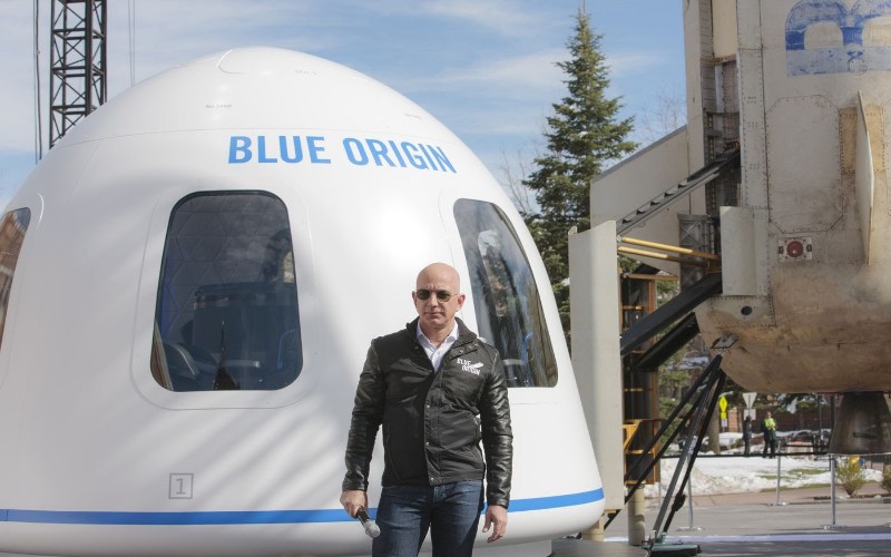 Jeff Bezos dan Blue Origin - istimewa