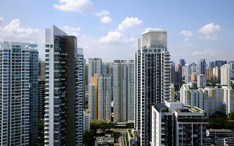 Apartemen dan properti komersial di Singapura, file foto 27 September 2018. - Reuters