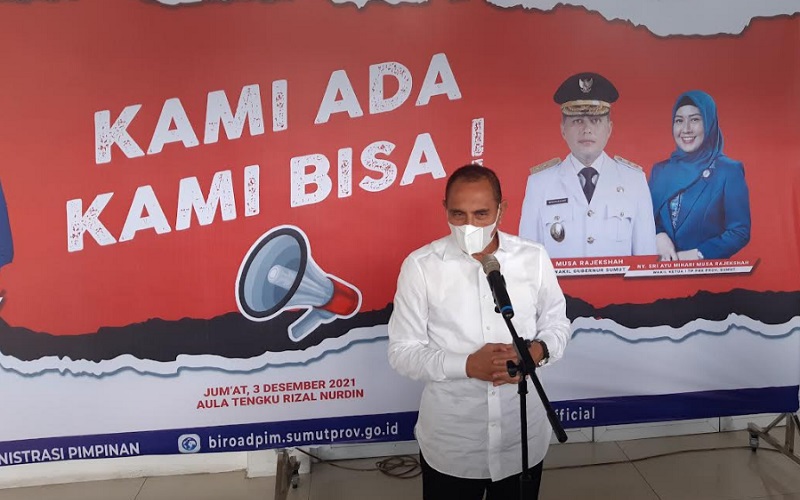 Gubernur Sumatra Utara Edy Rahmayadi - Bisnis/Nanda Fahriza Batubara