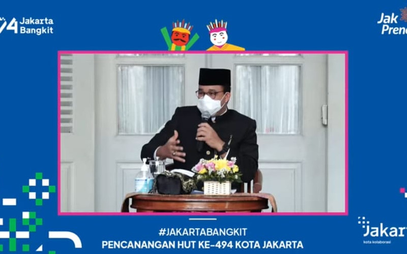 Gubernur DKI Jakarta Anies Baswedan.  - Jakarta