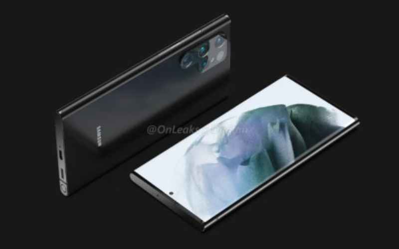 Bocoran desain Samsung Galaxy S22 Ultra - Onleaks