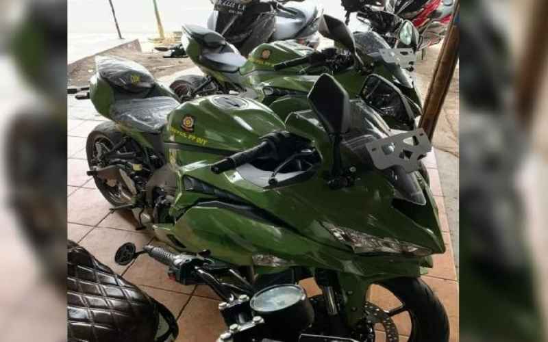 Kawasaki Ninja ZX-25R jadi motor dinas Satpol PP Yogyakarta - Instagram/@agoezbandz (Tempo).