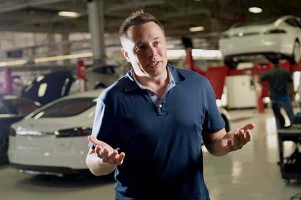 Bos Tesla Elon Musk.  - Bloomberg