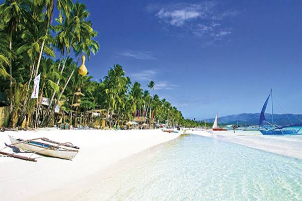 Pantai Borocay di Filipina - Istimewa