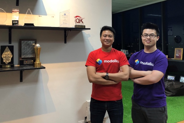 Reynold Wijaya (CEO & Co-Founder Modalku) dan Iwan Kurniawan (COO & Co-Founder Modalku). - Istimewa