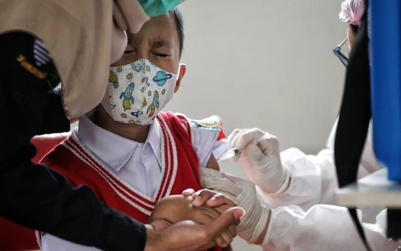 Vaksinasi Covid/19 untuk anak usia 6/11 tahun di Jabar
