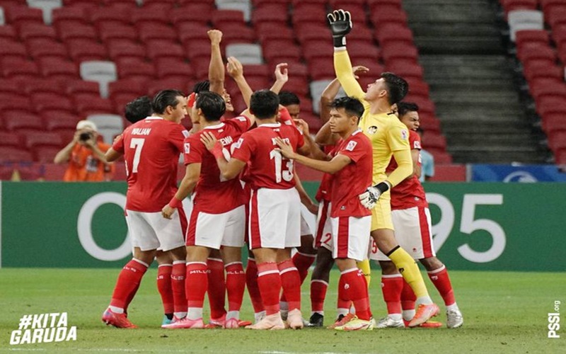 Foto Foto Aksi Timnas Indonesia Vs Singapura Dan Selebrasi Kemenangan Bola Bisnis Com