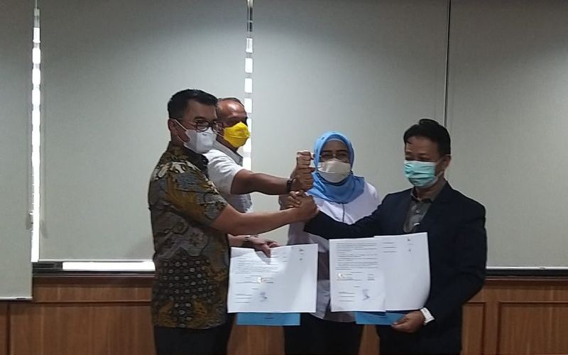 Kementerian Ketenagakerjaan melakukan mediasi antara Direksi Pertamina dengan Federasi Serikat Pekerja Pertamina Bersatu (FSPPB) di Jakarta, Selasa (28/12/2021). - ANTARA