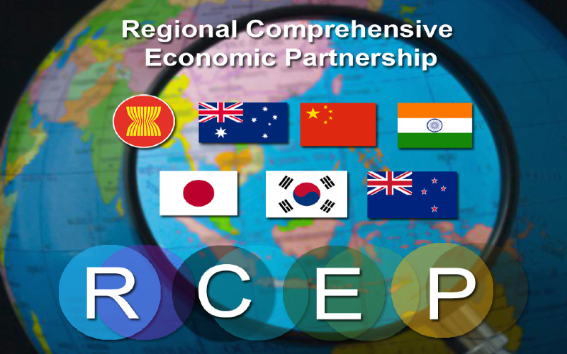 Selain itu, implementasi RCEP melibatkan enam negara mitra, yakni China, Jepang, Korea Selatan, Australia, Selandia Baru, dan India.  - Asean.org