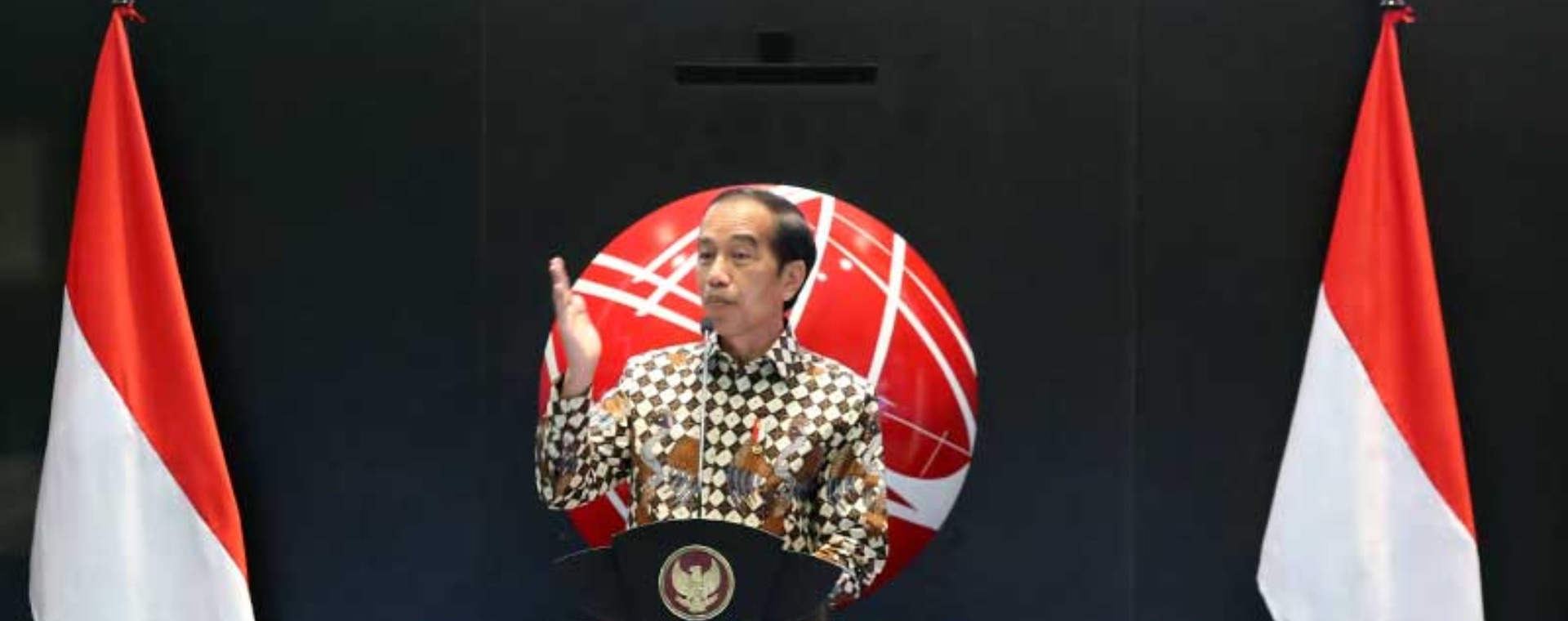 President Joko "Jokowi" Widodo opened the stock market's first trading day in 2022, Monday (1/3 - 2022).