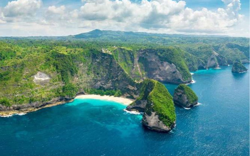 Kelingking Secret Point, Tebing Terpencil di Pulau Nusa Penida