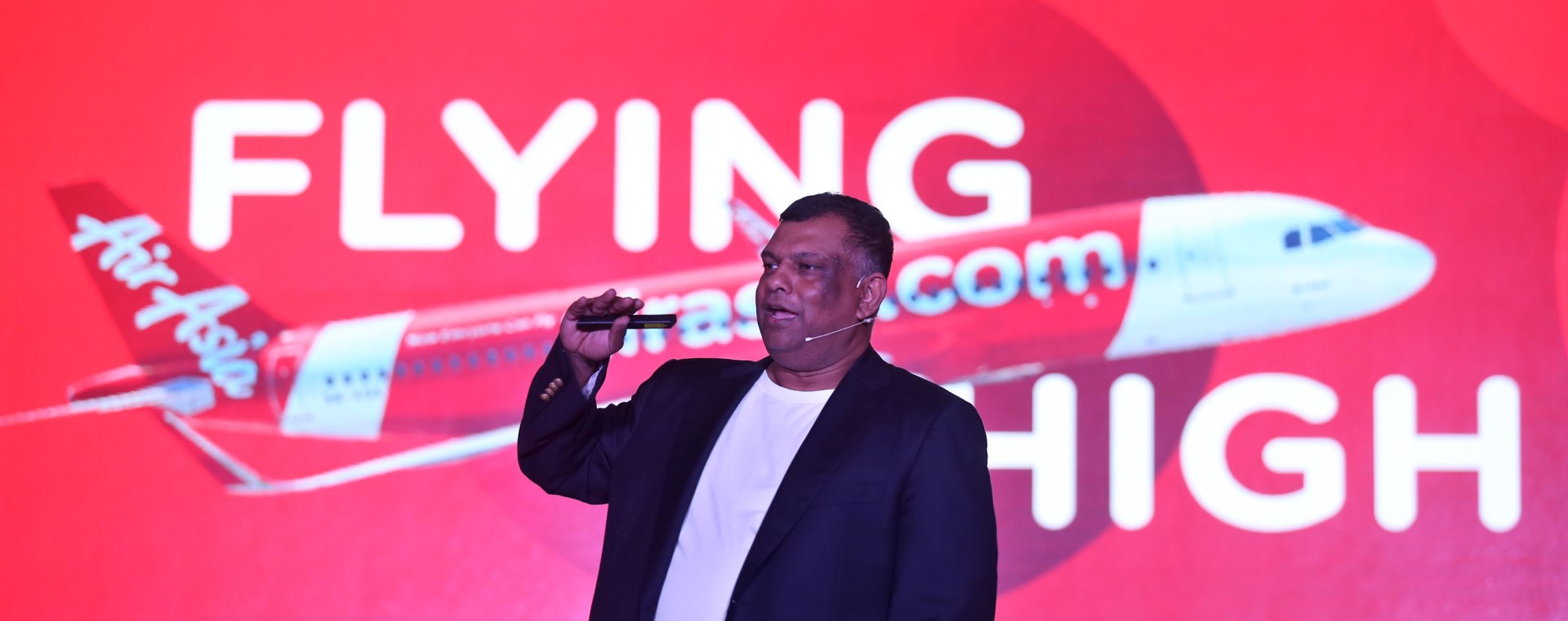 CEO AirAsia Group Tony Fernandes. - Bisnis/Nurul Hidayat