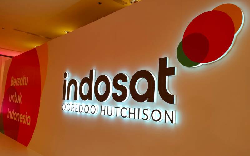 Logo Indosat Ooredoo Hutchison. - Istimewa
