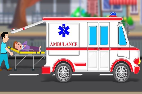 Ilustrasi ambulans - Istimewa