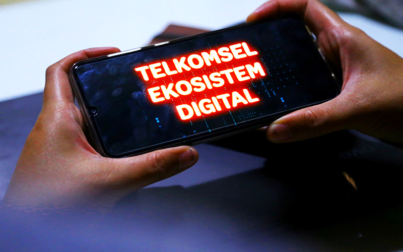 Ilustrasi Telkomsel Ekosistem Digital.  - Telkomsel