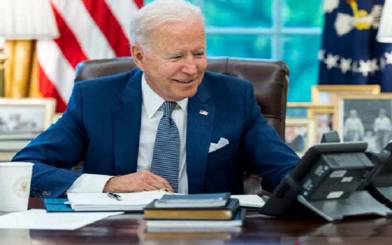 Presiden AS Joe Biden di Washington, AS, September 2021. - Antara/Reuters