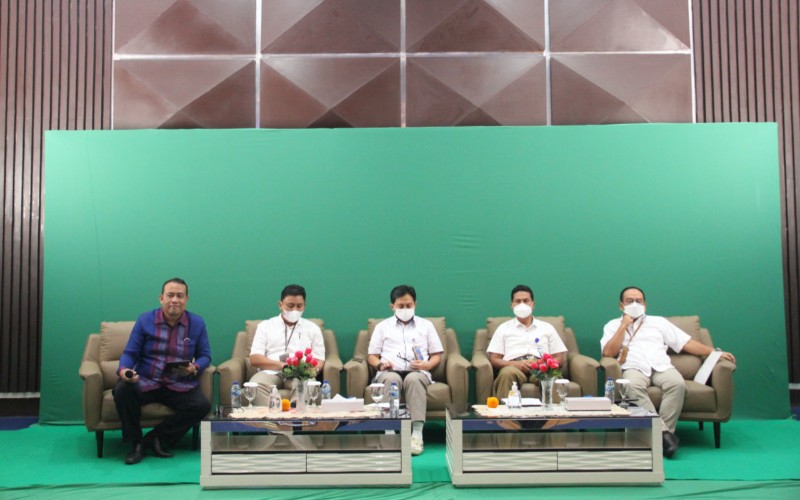 Sejumlah kepala kantor wilayah Perwakilan Kementerian Keuangan Provinsi Sumatra Utara. - Bisnis/Nanda Fahriza Batubara