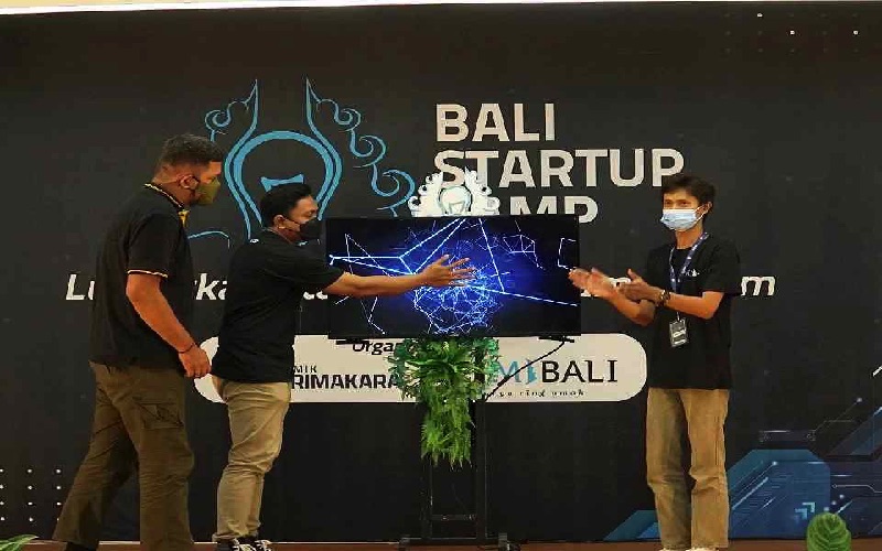 Peluncuran Bali Startup Camp yang diikuti 154 pelajar dan mahasiswa dari berbagai perguruan tinggi di seluruh Bali di Denpasar. bisnis - harian noris