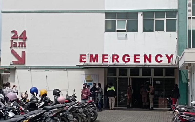 Situasi di Rumah Sakit Muhammadiyah, Kota Bandung. - Antara
