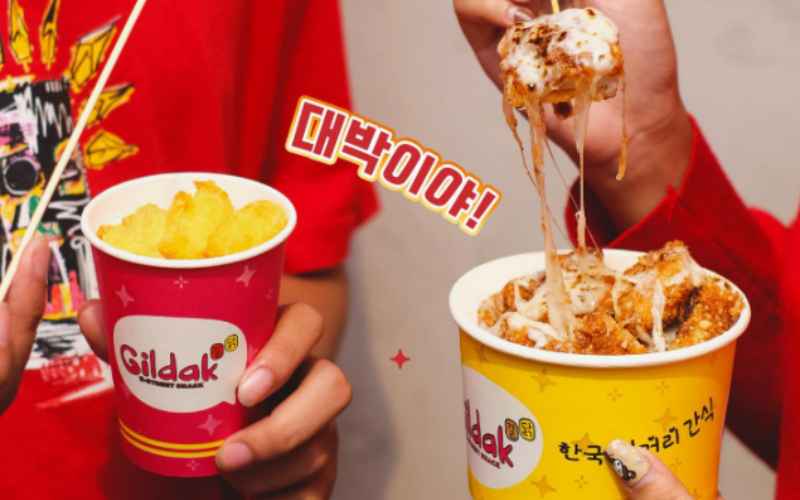 Korean street food 'Gildak' - Instagram gildak.id