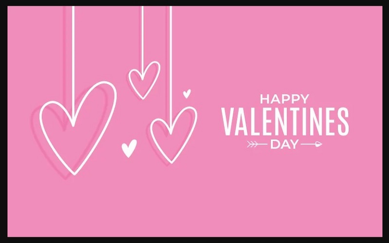 Ucapan selamat Hari Valentine  -  Pinterest 